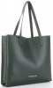 Kožené kabelka shopper bag Vittoria Gotti lahvově zelená V694150